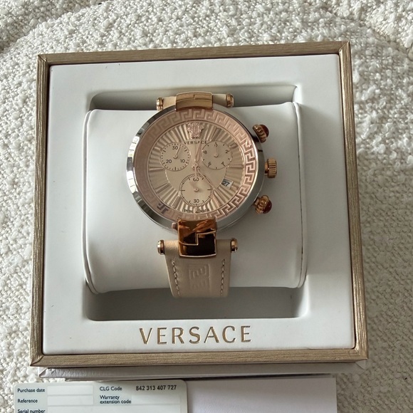 Versace Accessories - Versace Women’s Revive Rose Gold Chronograph Watch